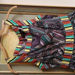 Duro Olowu Fit & Flare Sleeveless Dress